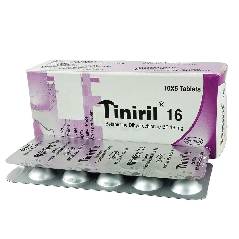 Tiniril 16mg Tablet