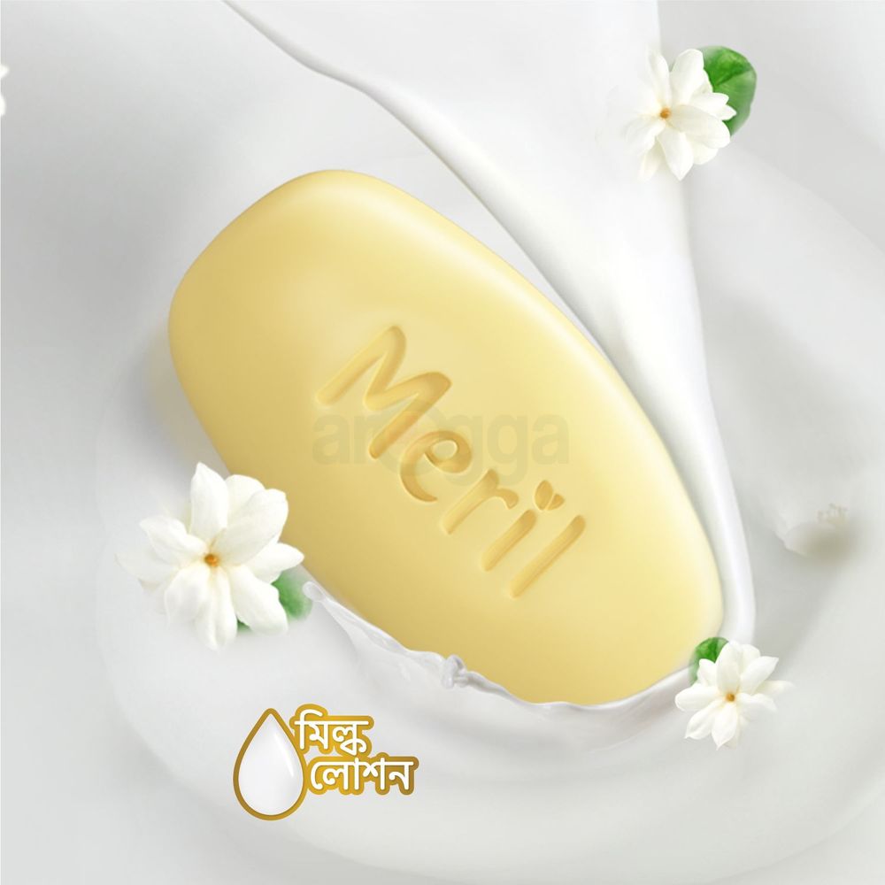Meril Milk & Beli Soap 150gm (Rich Milk Moisture)  