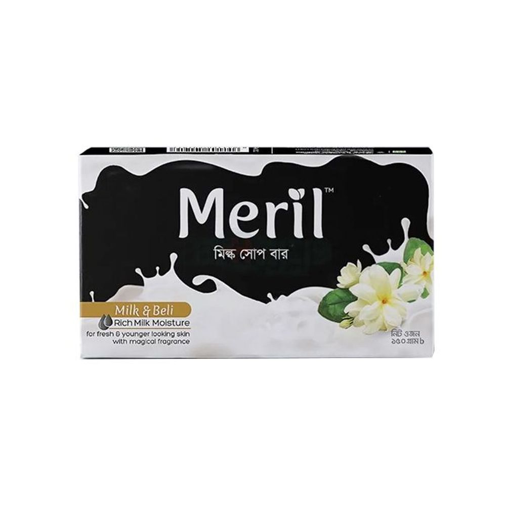 Meril Milk & Beli Soap 150gm (Rich Milk Moisture)  