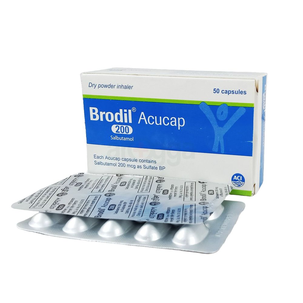 Brodil Acucap 200 200mcg Capsule