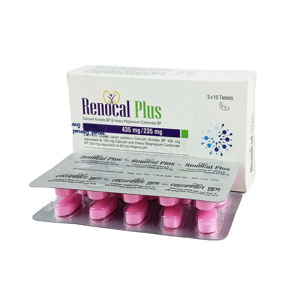 Renocal Plus 435mg+235mg Tablet