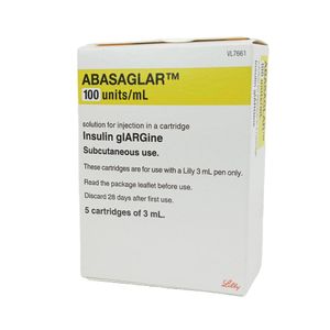 Abasaglar Cartidge 100IU/ml SC Injection