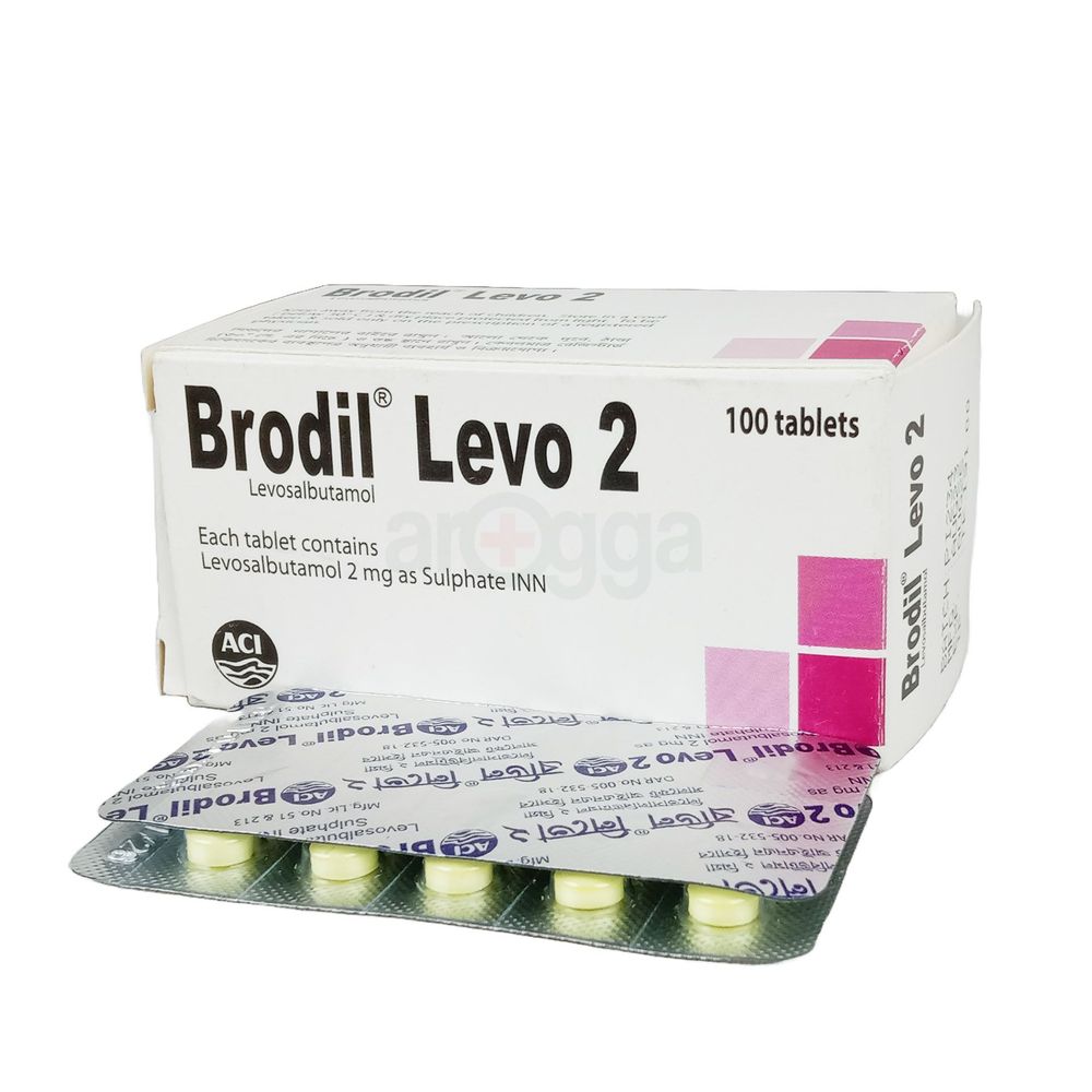 Brodil Levo 2mg Tablet