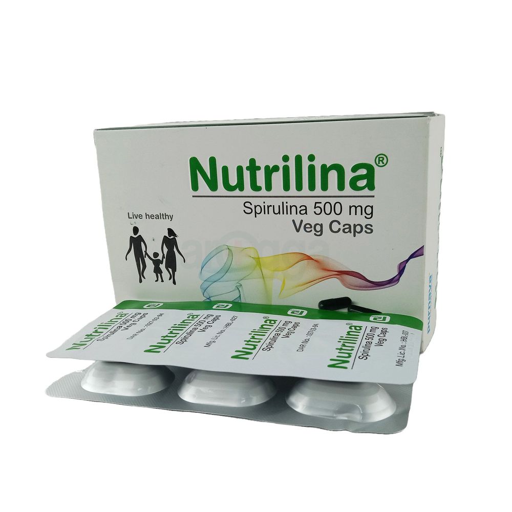 Nutrilina 500mg Veg Capsule