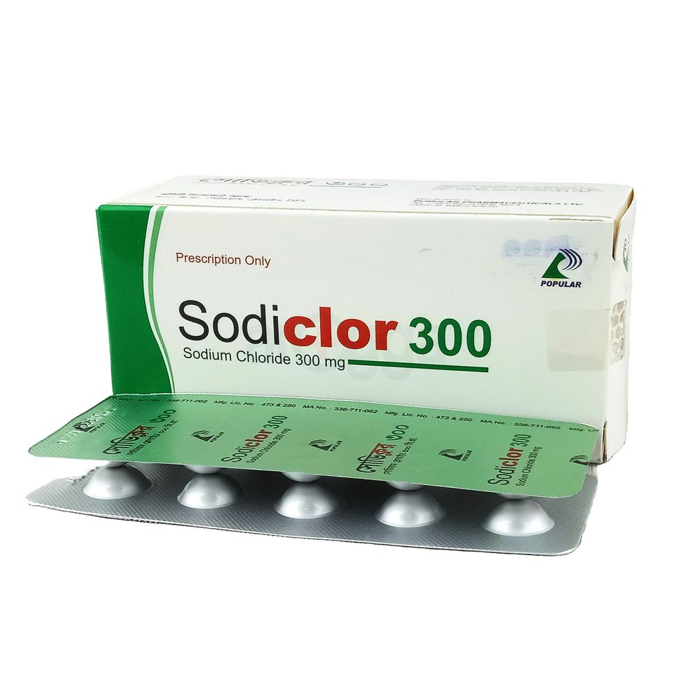 Sodiclor 300mg Tablet