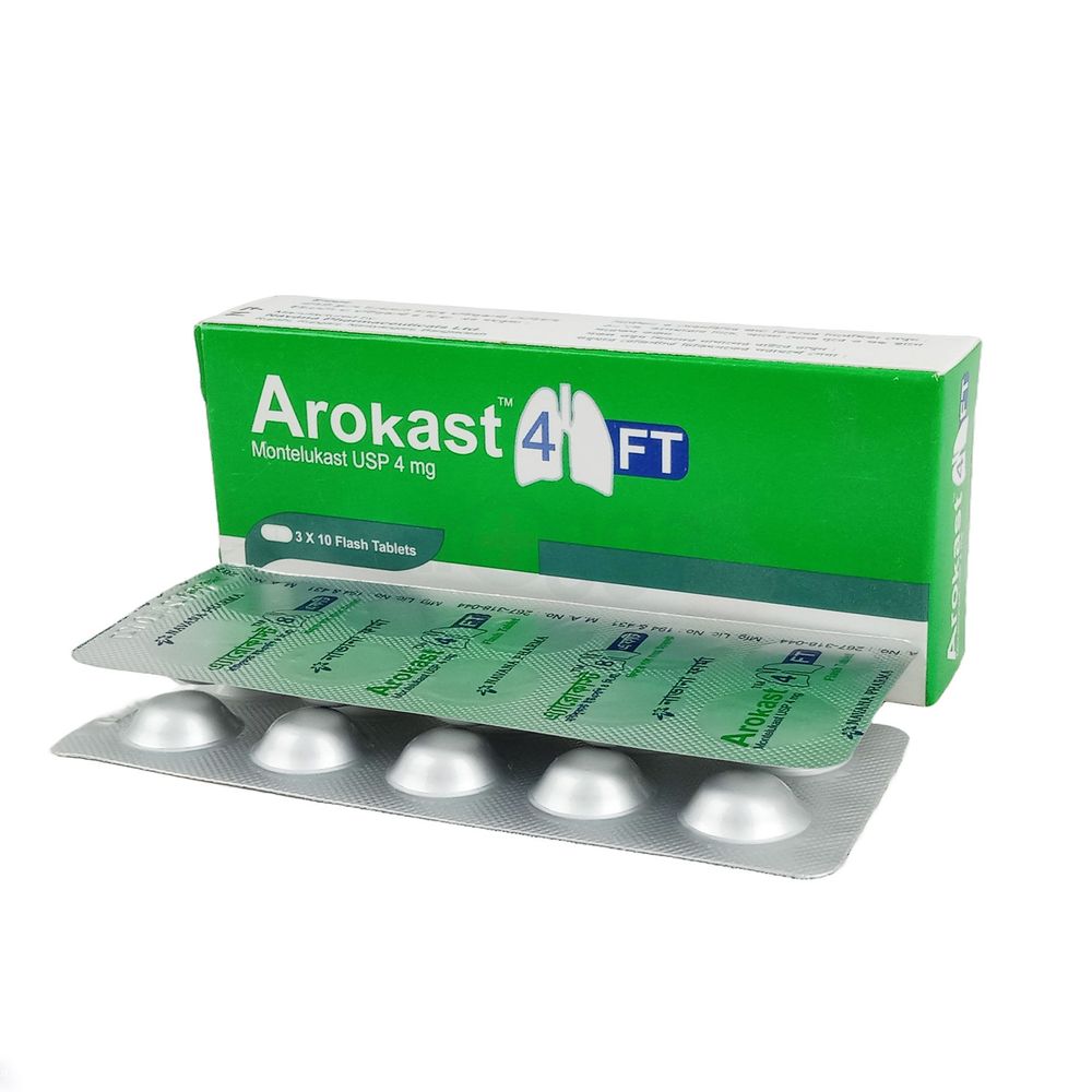 Arokast FT 4mg Tablet