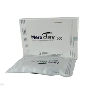 Meroclav 500mg+125mg Tablet