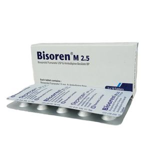 Bisoren M 2.5mg+5mg Tablet