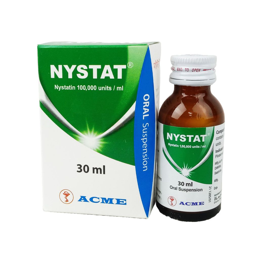 Nystat (suspension)30 ml 1LacUnit Drops