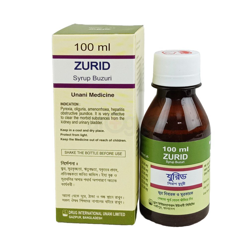 Zurid 100ml Syrup