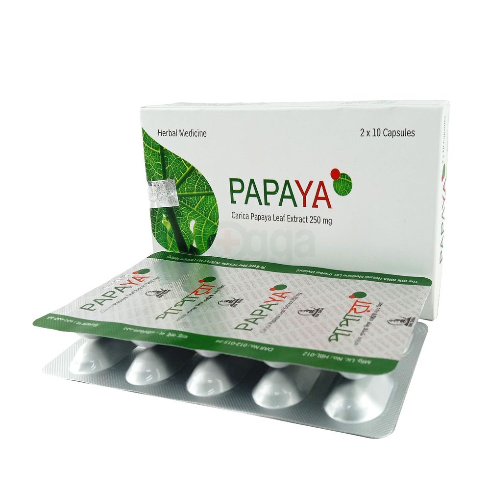 Papaya 250mg Capsule