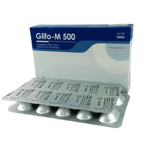 Glifo-M 500 5mg+500mg Tablet