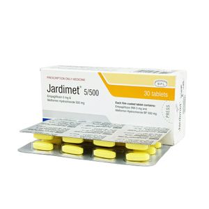 Jardimet 500 5mg+500mg Tablet