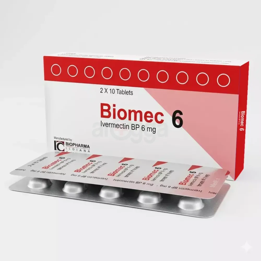 Biomec 6 price in Bangladesh | Arogga Online Pharmacy