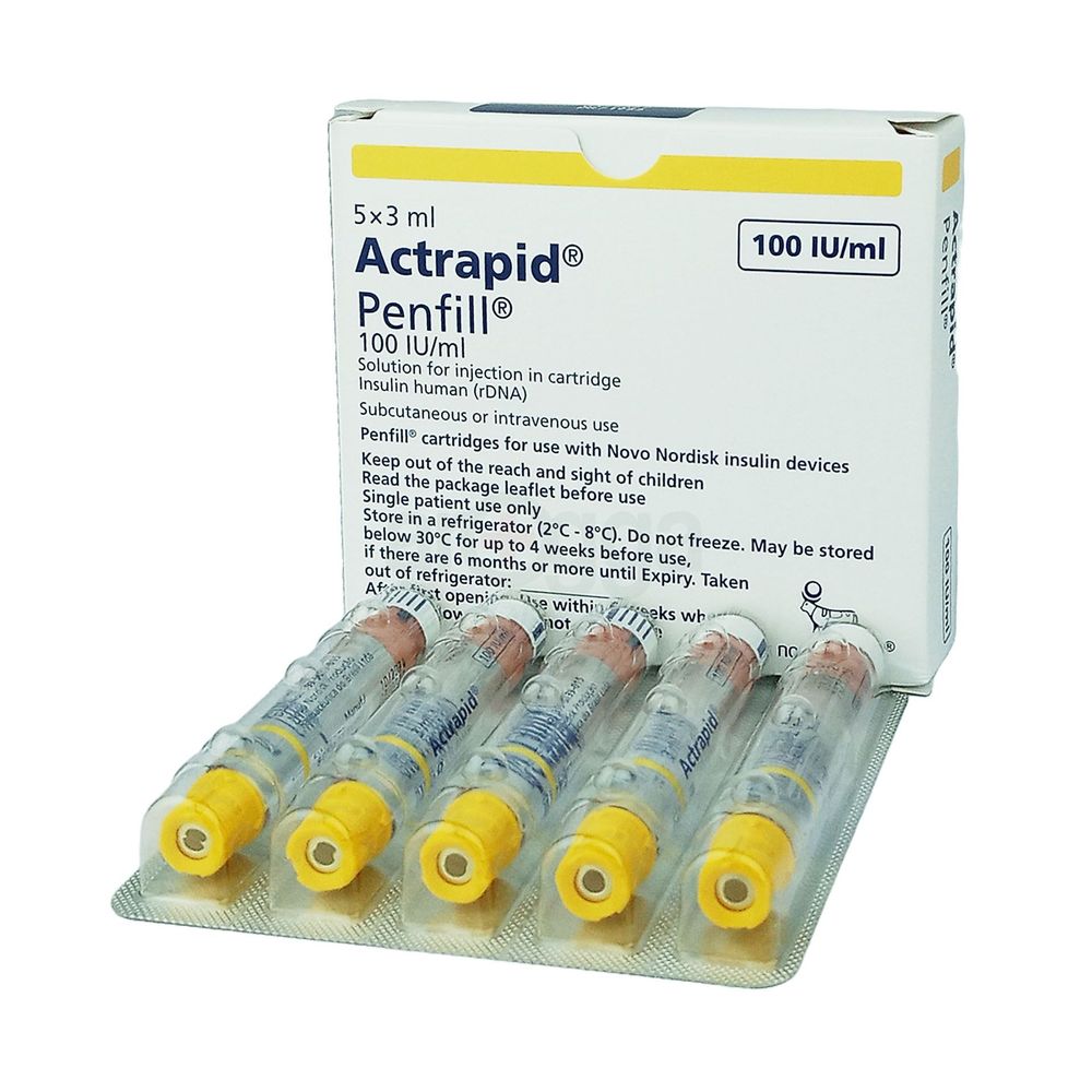 Actrapid Penfill 100IU/ml Injection