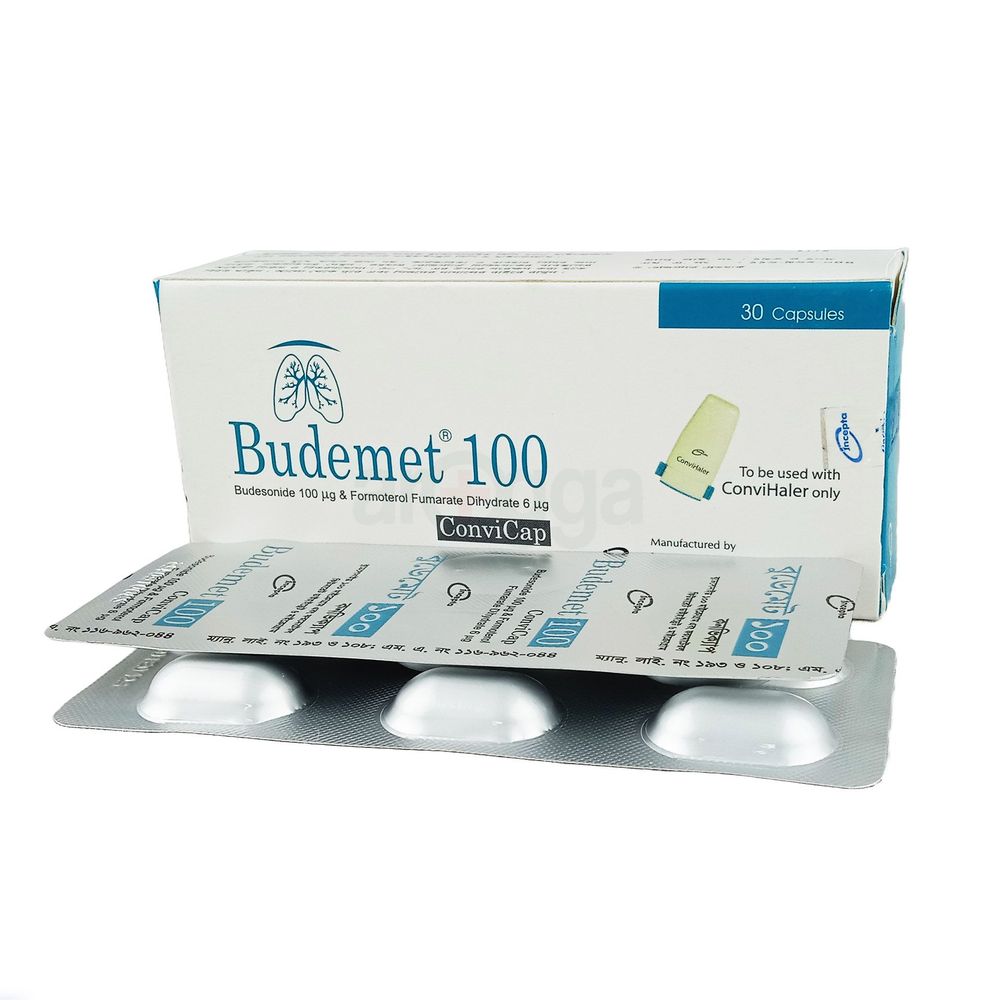 Budemet 100 ConviCap 100/6µg Capsule
