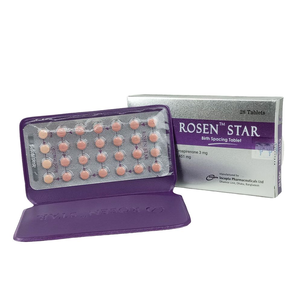 Rosen Star 0.02mg/3mg/0.451mg Tablet