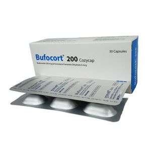 Bufocort 200 Cozycap 200mcg+6mcg Capsule