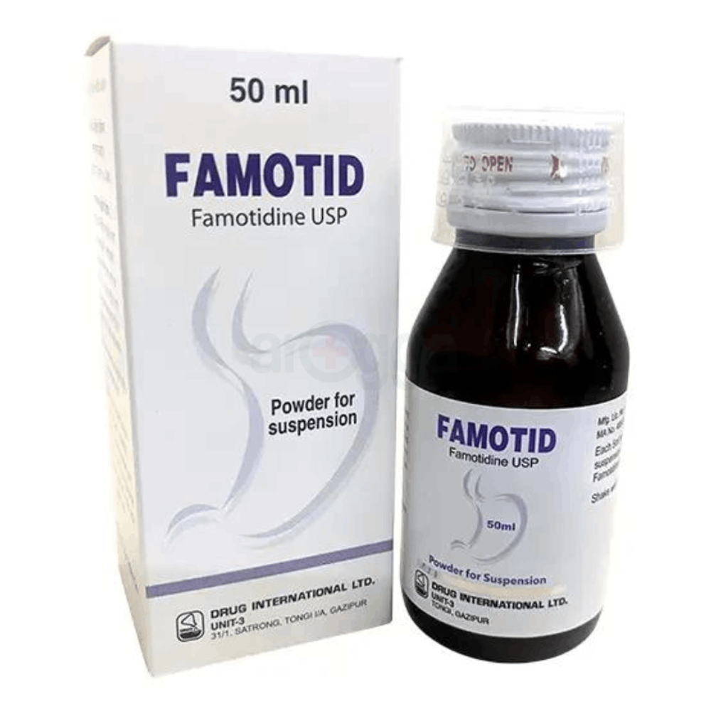 Famotid 5ml/40mg Syrup