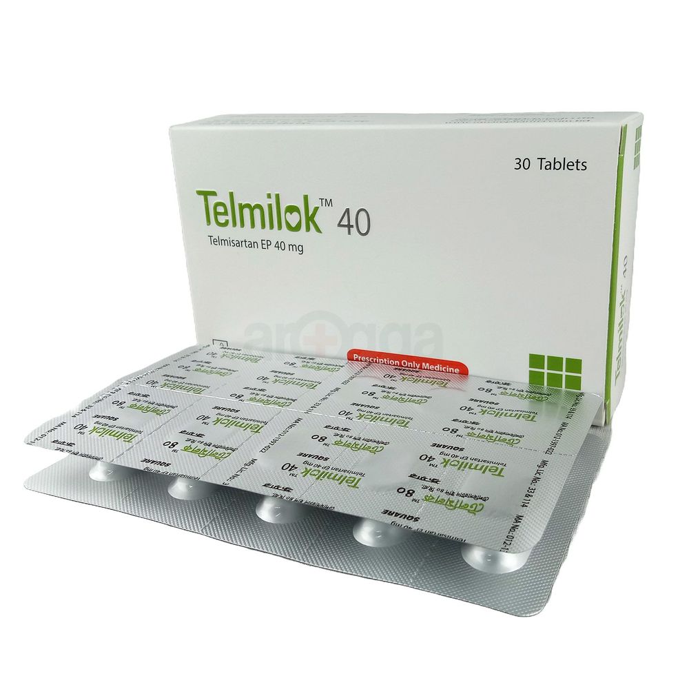 Telmilok 40mg Tablet