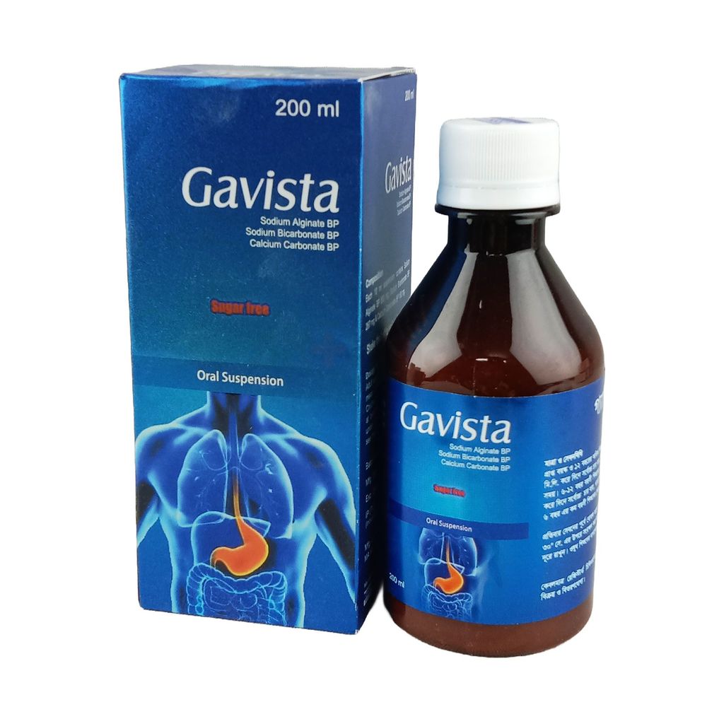 Gavista 500mg+267mg+160mg/10ml Suspension