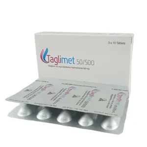 Taglimet 500mg+50mg Tablet