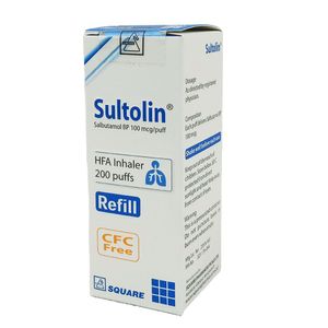 Sultolin Refill 100mcg/puff Inhaler