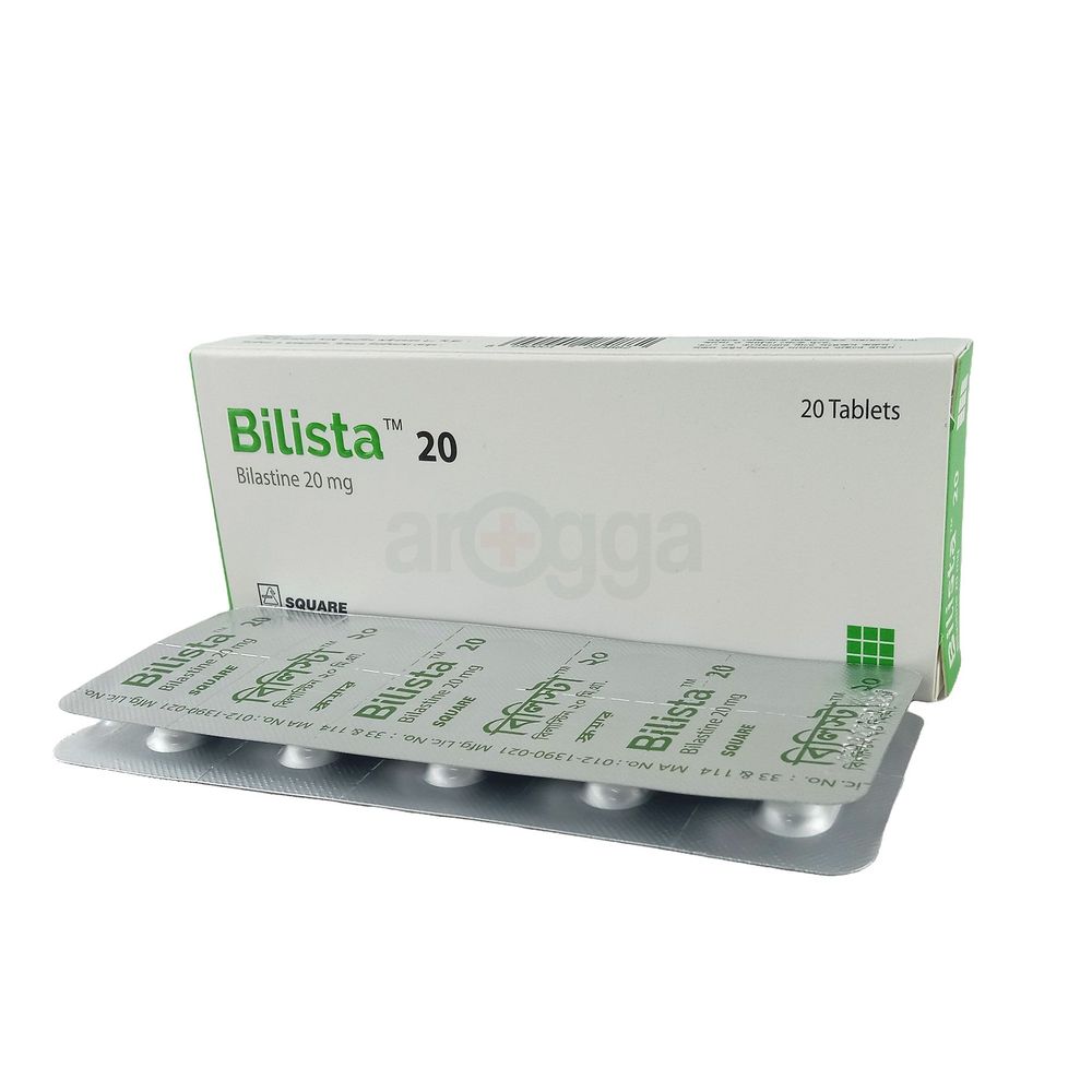 Bilista 20mg Tablet