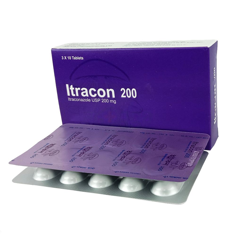 Itracon 200mg Tablet