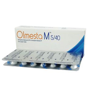 Olmesta M 40 5mg+40mg Tablet