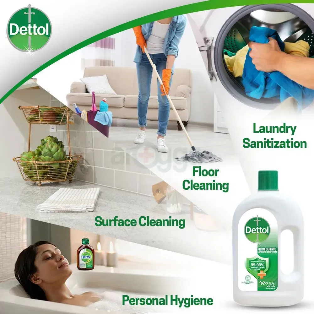 Dettol Antiseptic Disinfectant Liquid 750ml for First Aid, Medical & Personal Hygiene- use diluted  