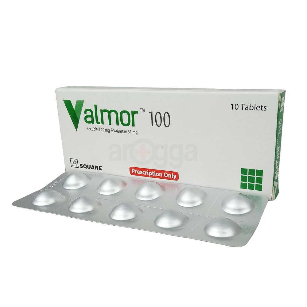 Valmor 100 49mg+51mg Tablet