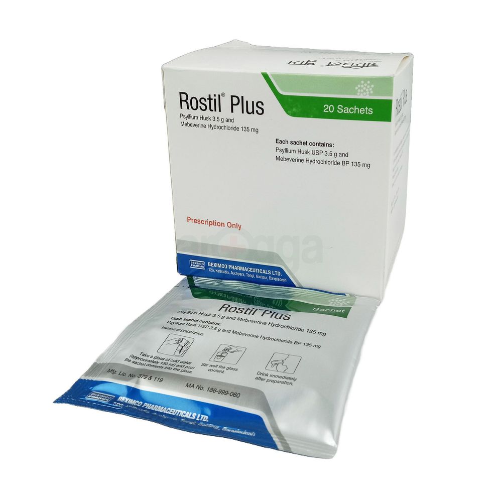 Rostil Plus 3.5gm+135mg Sachet