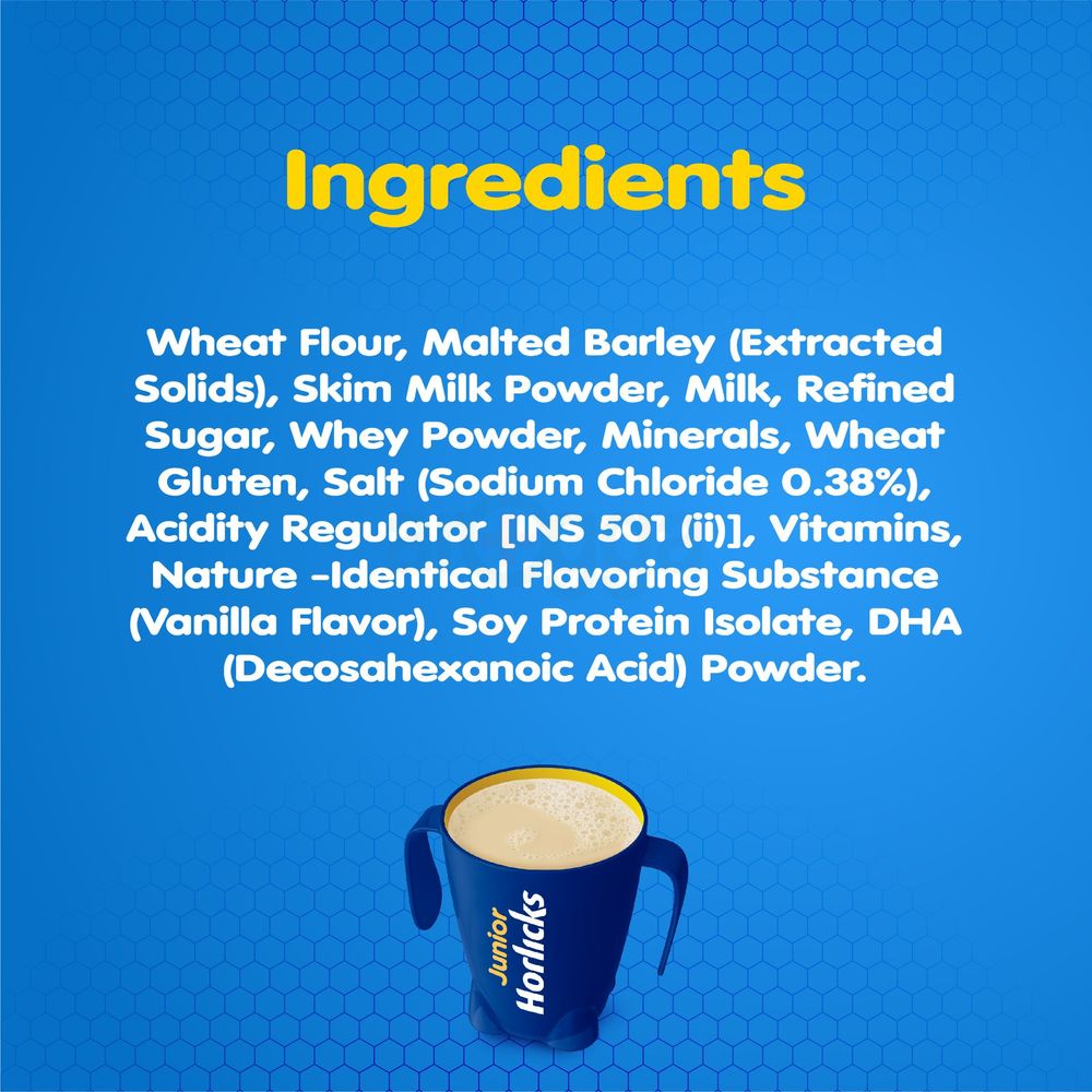 Junior Horlicks Health and Nutrition Drink Container 500g Stage -1  