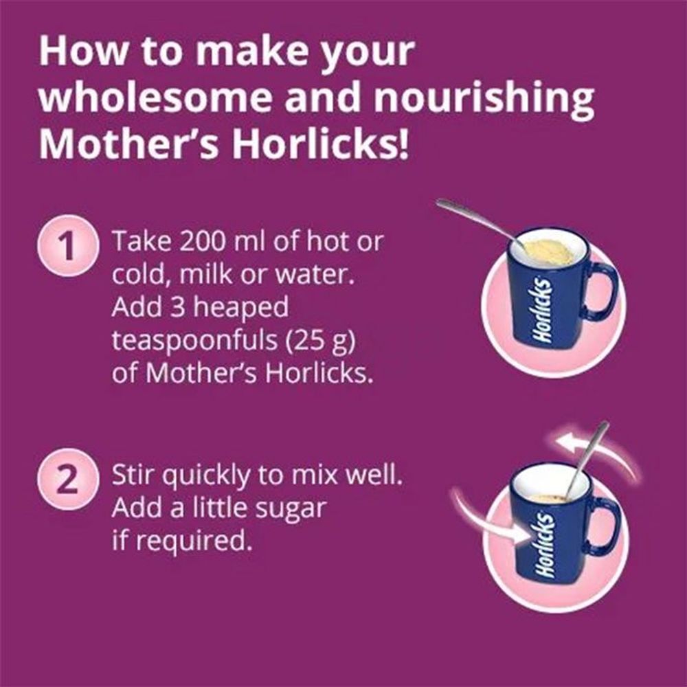 Horlicks(Mother's Plus) Protein Powder 350gm  