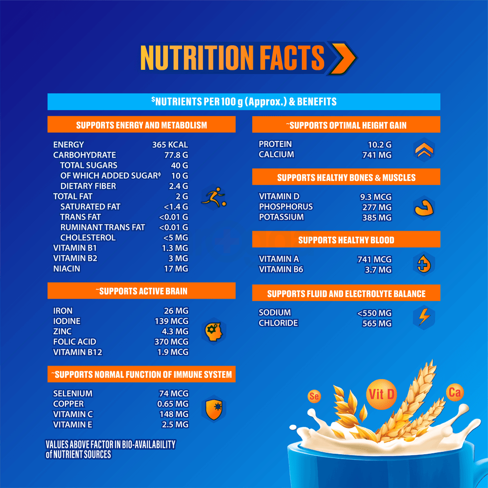 Standard Horlicks Health and Nutrition Drink Jar 500g  