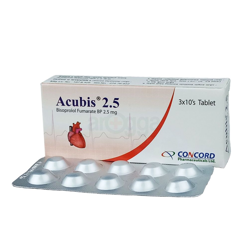 Acubis 2.5 2.5mg Tablet