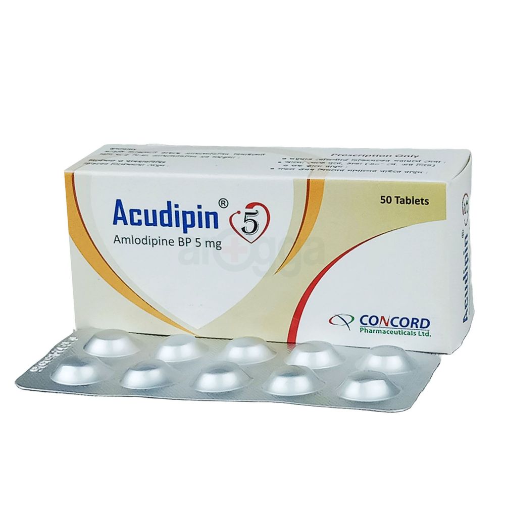 Acudipin 5mg Tablet