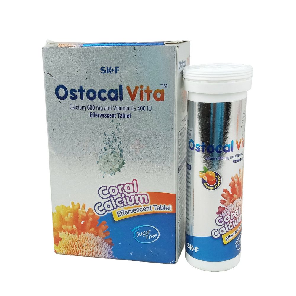 Ostocal Vita 600mg+400IU Tablet