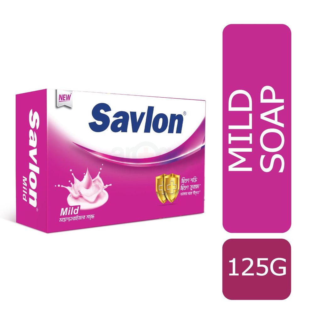 Savlon Mild Antiseptic Soap 125gm  