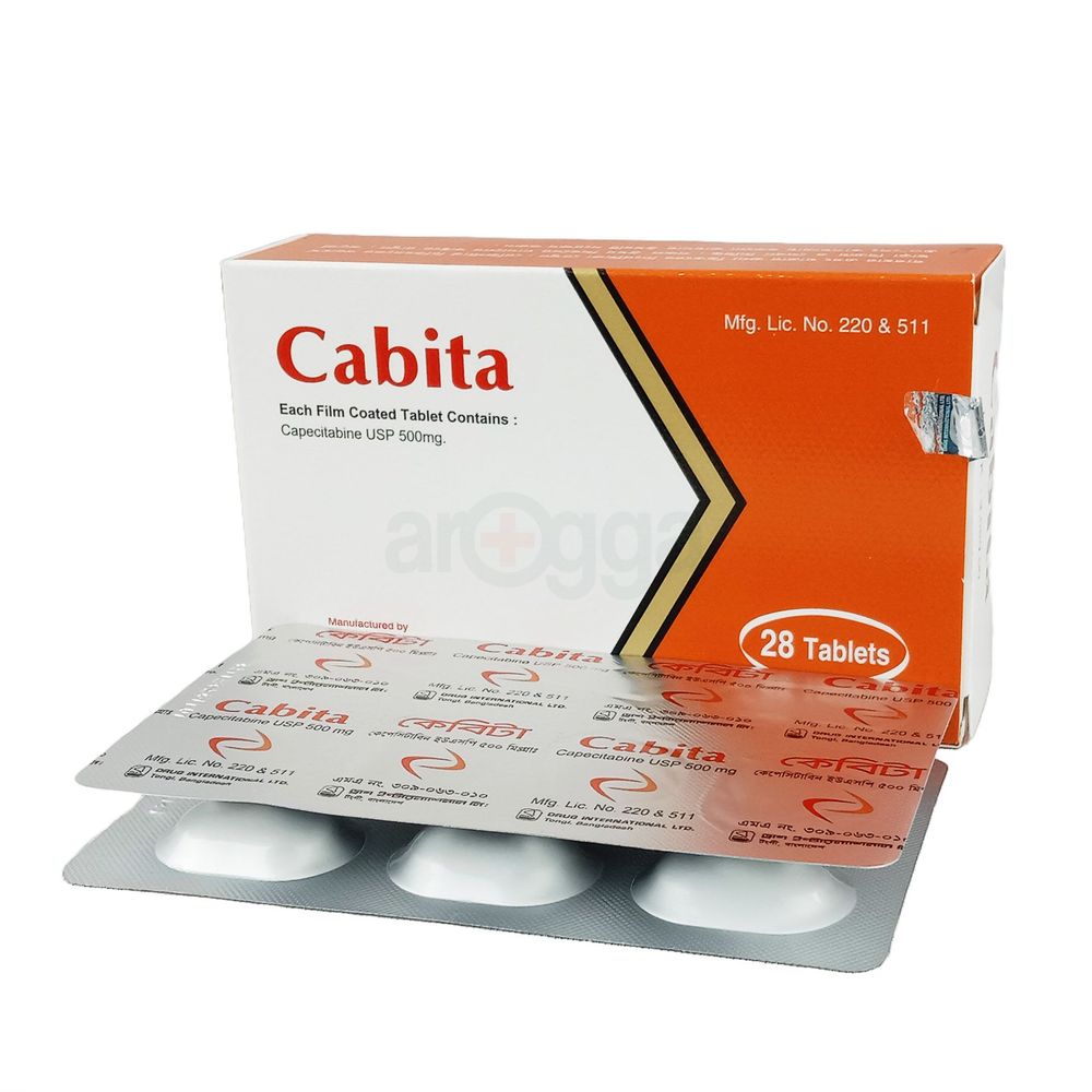 Cabita 500mg Tablet