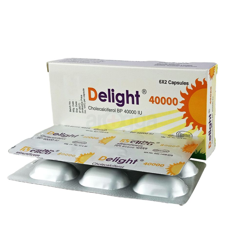 Delight 40000 40000IU Capsule