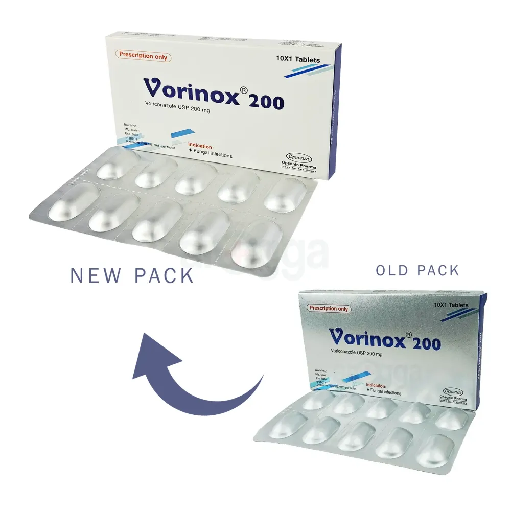 Vorinox 200mg Tablet