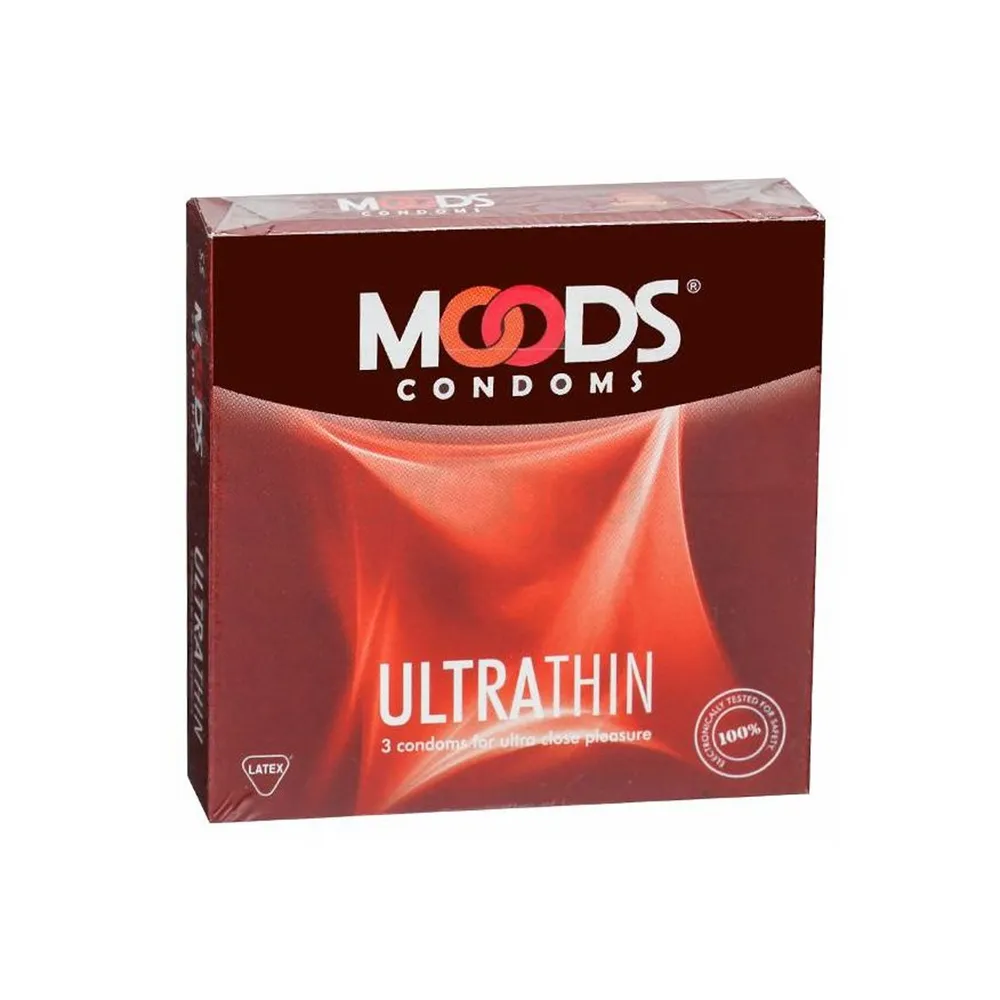 Moods Condoms Ultra Thin 3 pcs Pack  