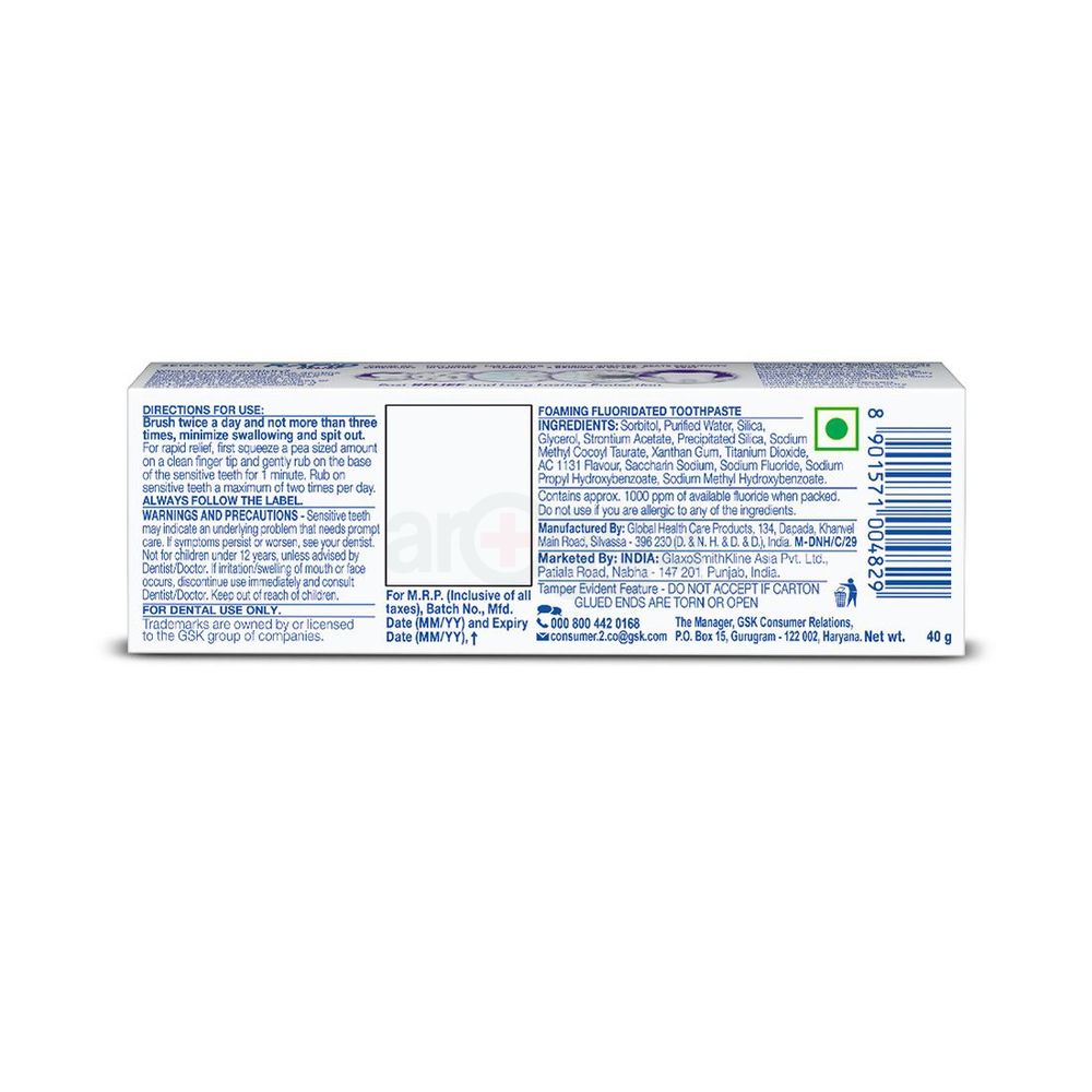 Sensodyne Rapid Relief Toothpaste 40g  