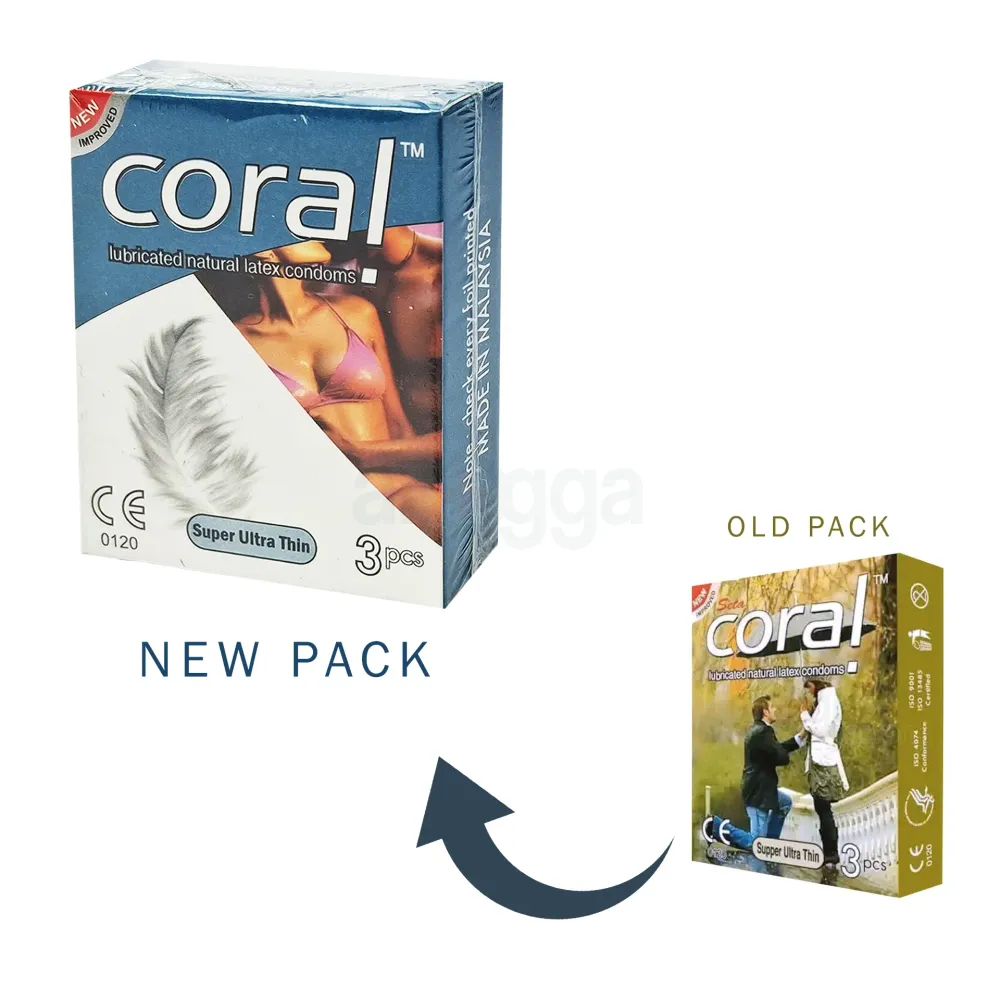 Coral Condom Supper Ultrathin With Flavours 3's Pack  