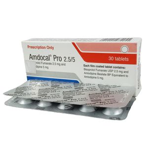 Amdocal Pro 2.5/5 2.5mg+5mg Tablet