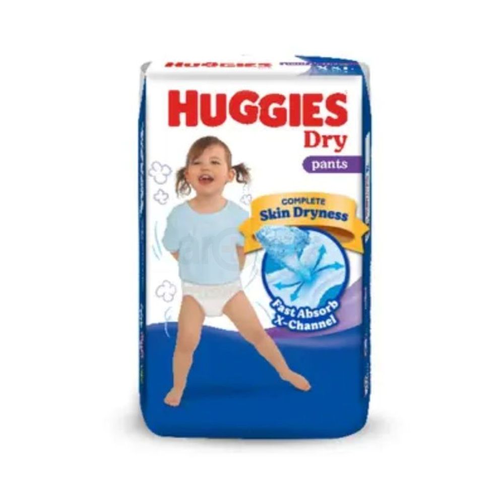 Huggies Dry Pants Diaper (XXL) 32+4's Pack Malaysian  