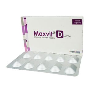 Maxvit D 40000 40000IU Capsule