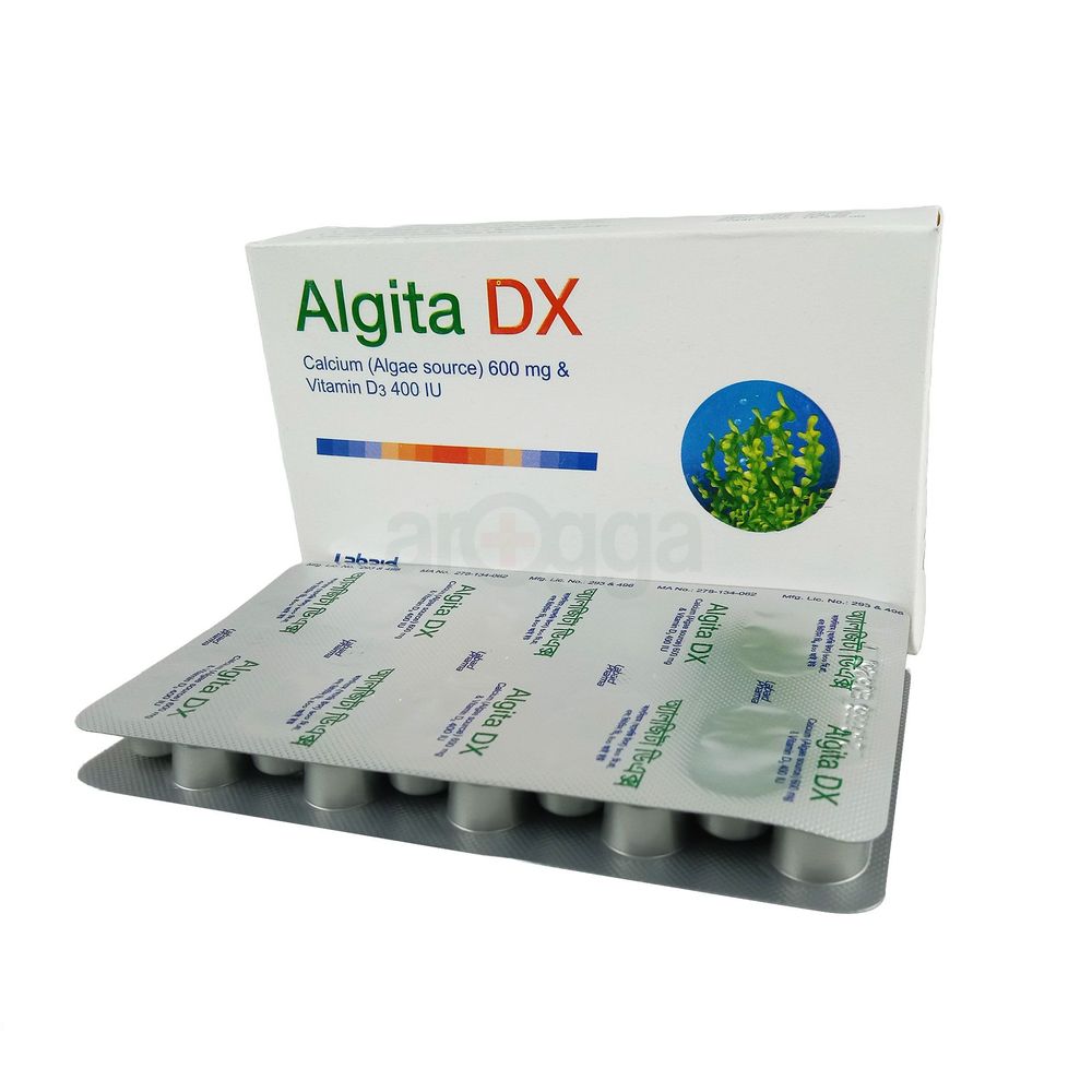 Algita-DX 600mg+400IU Tablet